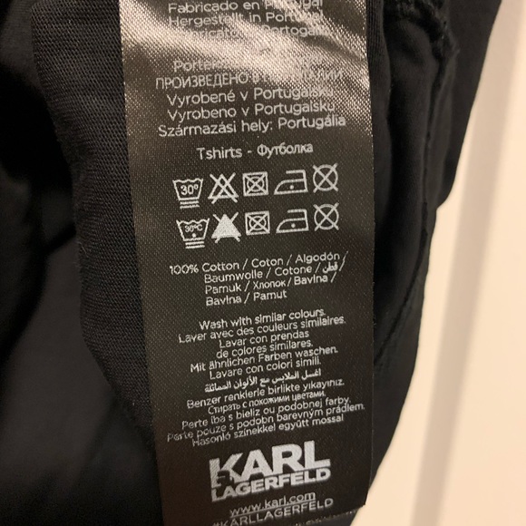 Karl Lagerfeld Karl and Choupette Ikonik T-Shirt - Picture 8 of 9